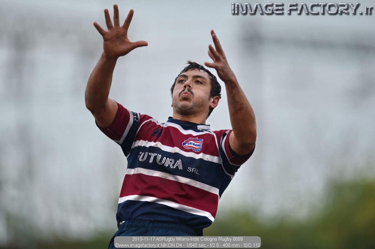 2013-11-17 ASRugby Milano-Iride Cologno Rugby 0689